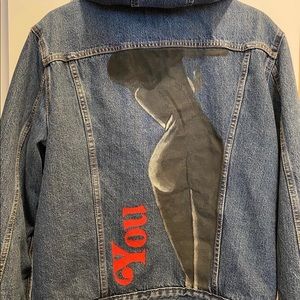 custom levi’s jacket